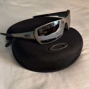 Oakley Gray and Black Sunglasses with Case